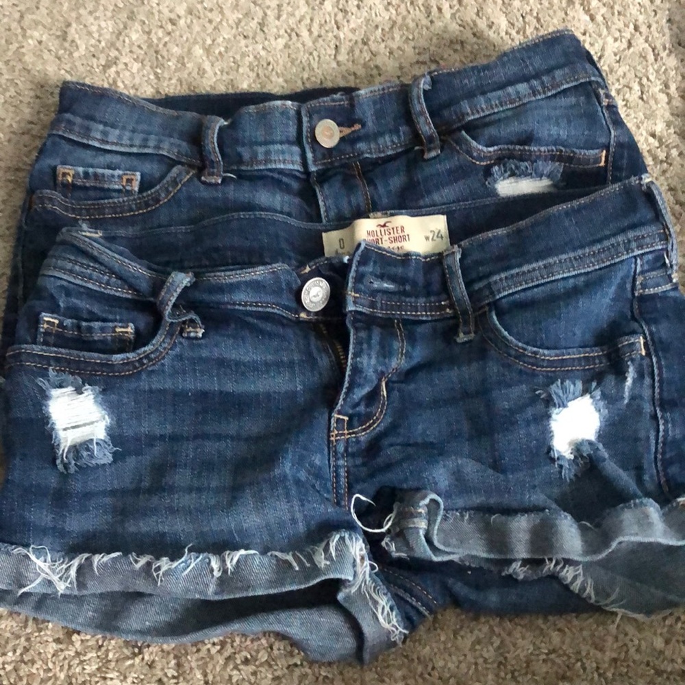 Bundle of two hollister shorts